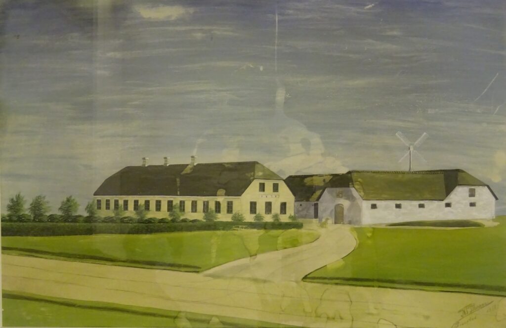 Gårdmaleri af "Bakkegården", Biersted